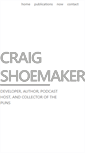 Mobile Screenshot of craigshoemaker.net